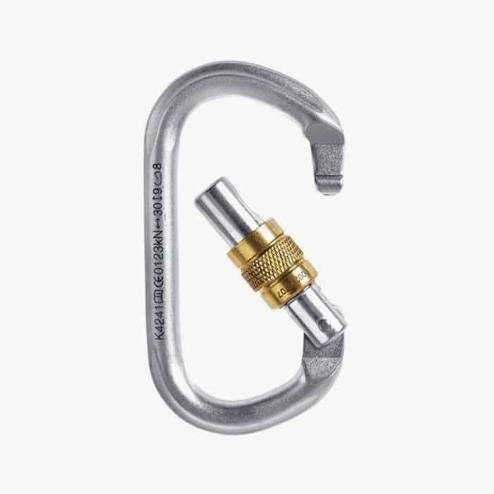 32.2 OVAL STEEL CONNECTOR : SCREW (Carabiner)