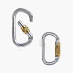 32.3 OVAL STEEL CONNECTOR : SCREW (Carabiner)