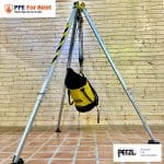 10.1 เช่าไตรพอด 3 ขา รอกประกอบ (เชือก) PETZL